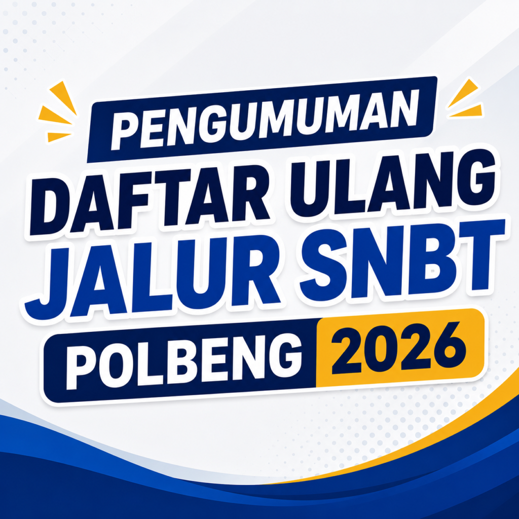 Pengumuman Daftar Ulang SNBT Polbeng 2026