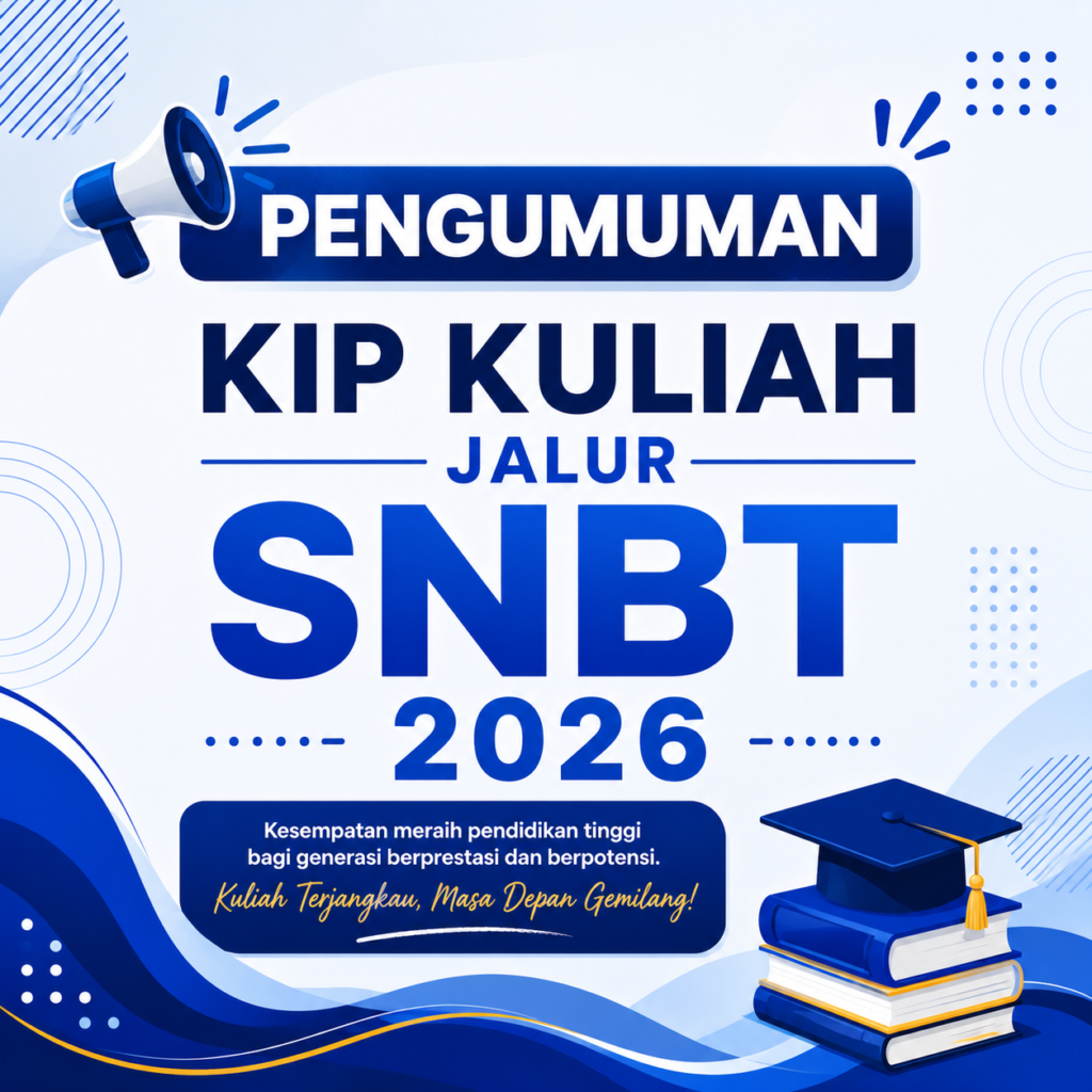 Pengumuman KIP Kuliah Jalur SNBT 2026